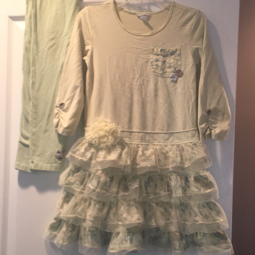 Naartjie 2 piece dress/leggings